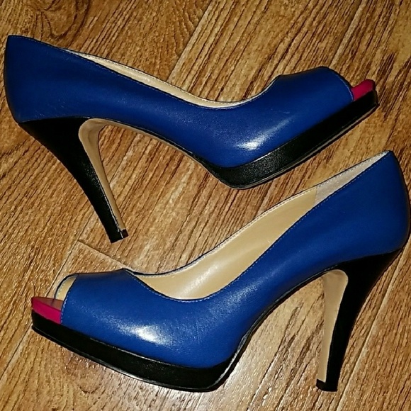 Nine West Shoes - ♠Nine West peep toe pumps size 7 1/2